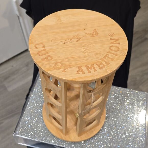 Dolly Parton Bamboo Coffee Pod Holder - Picture 7 of 8